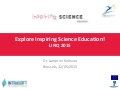 ISE - Exploring Inspiring Science Education - Lamprini Kolovou - Linq Conference 2015 Brussels
